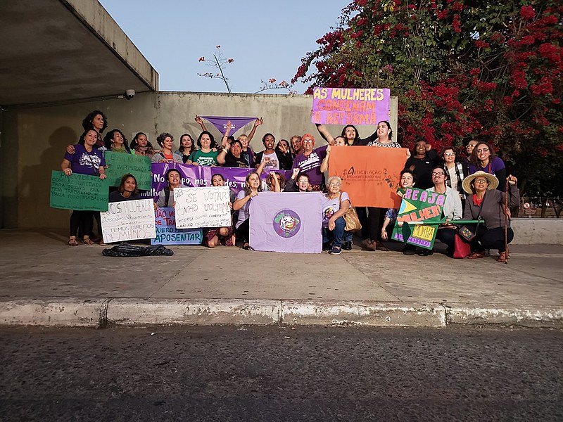 Tribunal popular de mulheres sobre a reforma da Previdência
