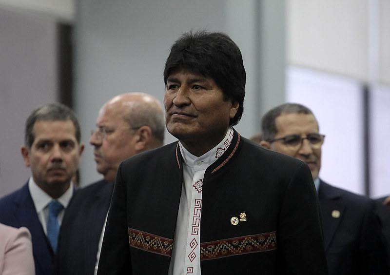 Morales assumiu o cargo pela primeira vez em janeiro de 2006