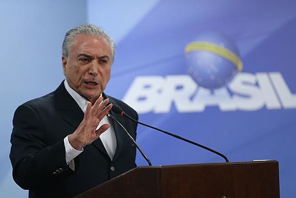Michel Temer (PMDB) foi denunciado nesta segunda (26) por Janot sob acusação de corrupção passiva