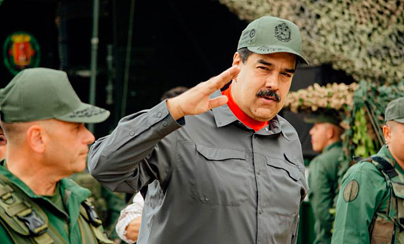 Força Armada Nacional Bolivariana ratificou lealdade ao presidente Maduro em evento na semana passada
