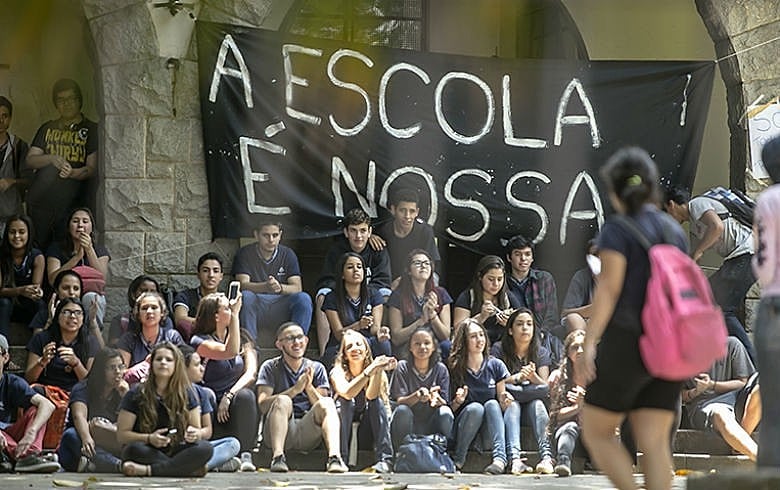 La “primavera estudiantil” ya cuenta con 1177 escuelas y 134 universidades ocupadas en todo Brasil