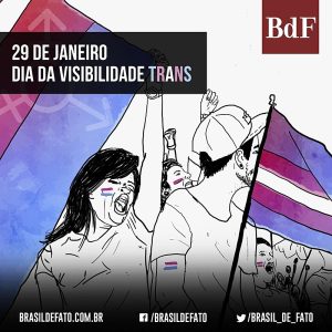 No dia 29 de janeiro comemora-se o Dia da Visibilidade Trans