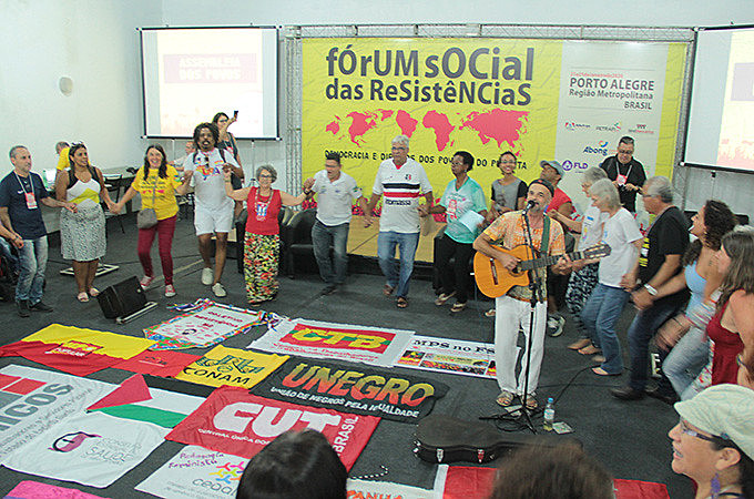 Atividade foi realizada no auditório da FETRAFI-RS