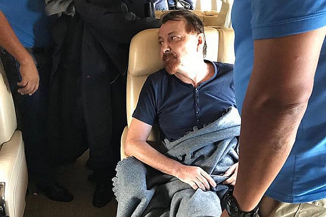Cesare Battisti was arrested in Santa Cruz de La Sierra and taken to Rome