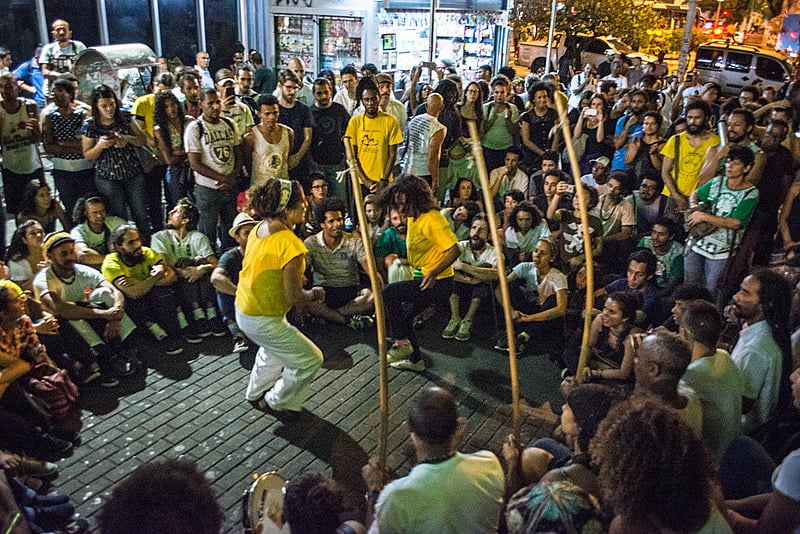 Para os integrantes do ato, era objetivo de vida do Mestre Moa transmitir a paz e a alegria