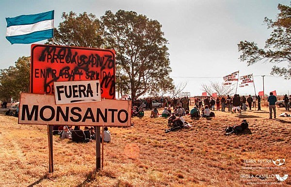 Protesto nas Malvinas Argentinas