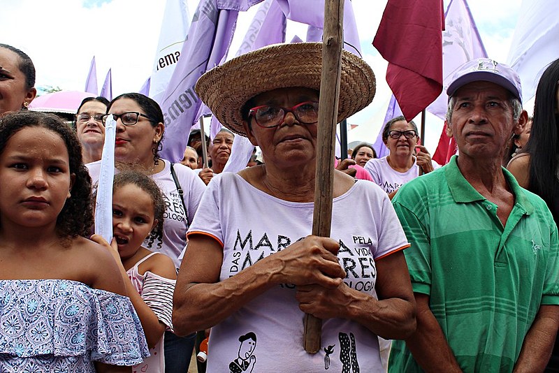 Em 2018, o tema trabalhado foi a onda conservadora que o país enfrenta e de que forma ela recai sobre a vida das mulheres e LGBTs.