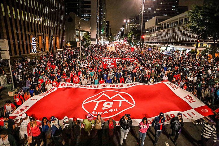 Marcha contra Temer moviliza más de 35 mil personas en São Paulo ...