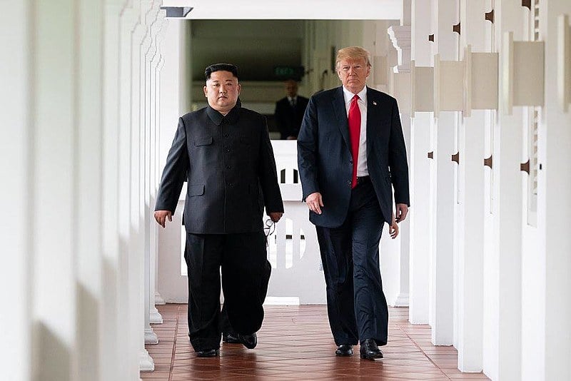 Foi a primeira vez que os líderes dos dois países se encontraram