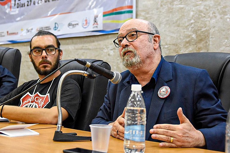 Luiz Eduardo Soares fala no I Congresso Nacional dos Policiais Antifascismo
