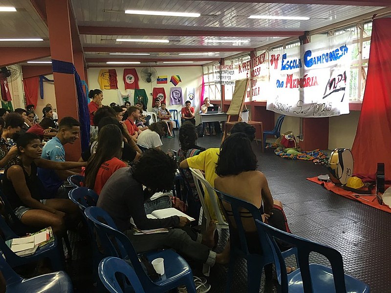 Assembleia da IV Escola Camponesa da Memória, em São Paulo (SP)