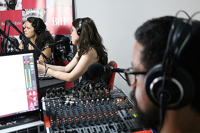 Estúdios da Rádio Brasil de Fato em São Paulo (SP)