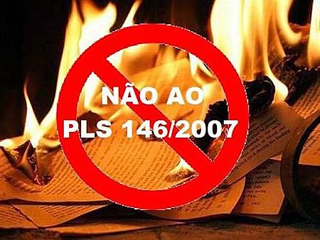 Imagem de divulgação da campanha #QueimadeArquivoNão