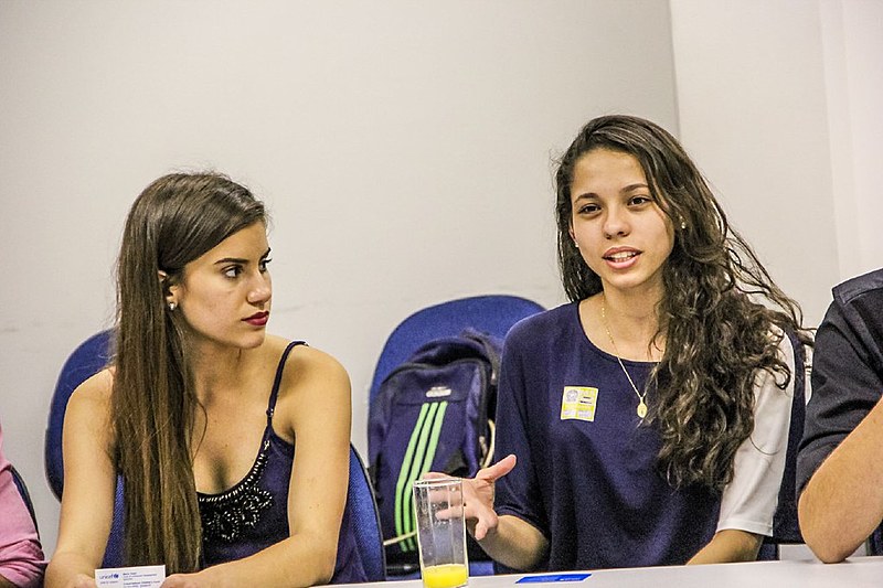 Estudantes cumpriram agenda em Brasília e estiveram no Congresso, no Unicef e no MPF