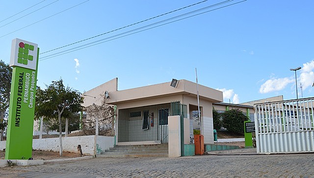 Campus do IFPE no município de Pesqueira (PE)