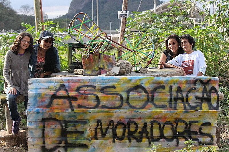 No final de abril, a comunidade e a prefeitura acordaram um projeto de urbanização