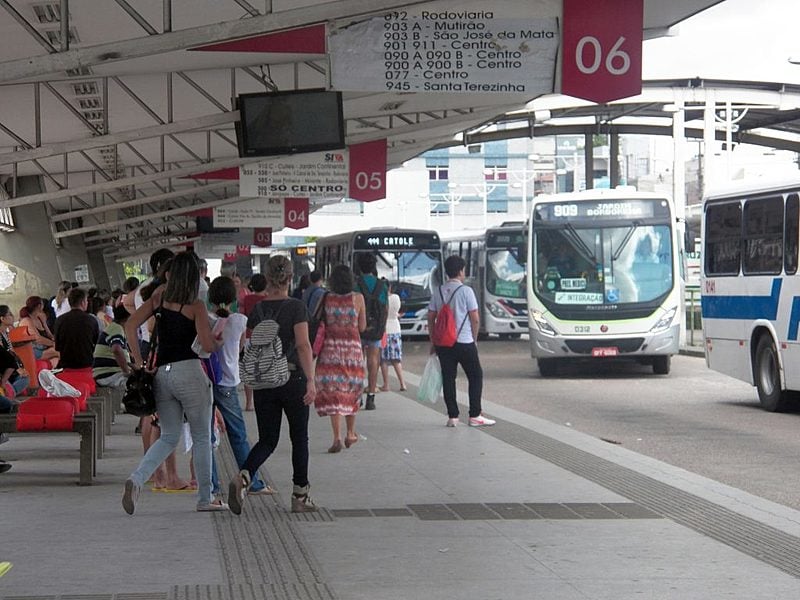 Terminal de Integração de Campina Grande, na Paraíba