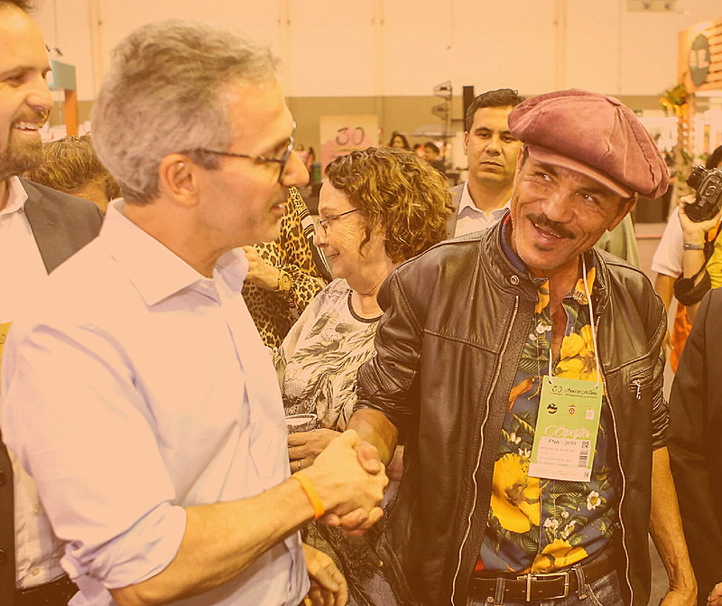 Governador visita a Expominas, em Belo Horizonte, a Feira Nacional de Artesanato