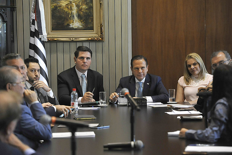 O presidente da Casa, Cauê Macris (à esquerda), afirma que recebeu a notícia com "perplexidade"