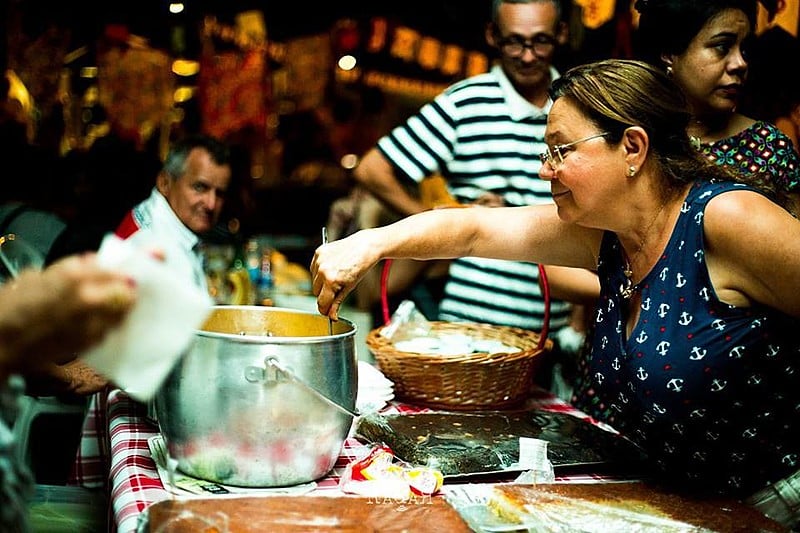 O tradicional milho cozido não pode faltar