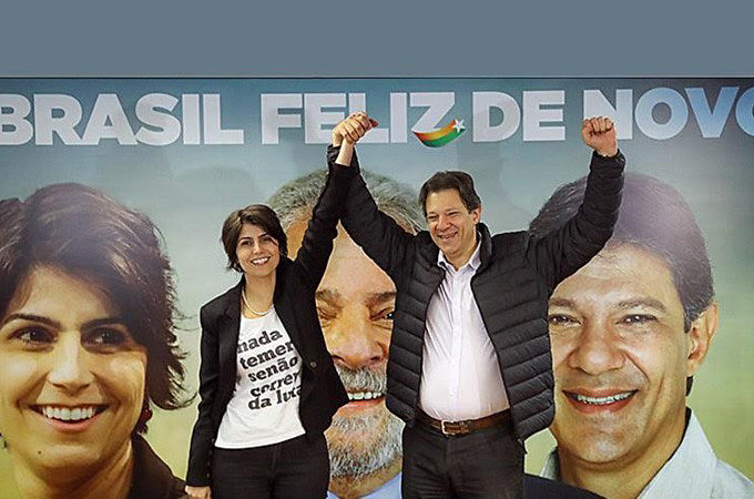 Fernando Haddad e Manuela, a solução do PT se Lula for impedido