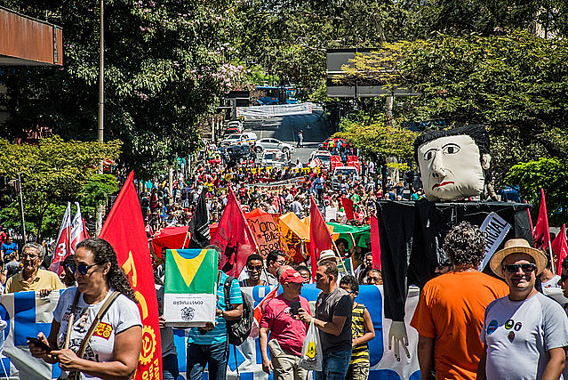 No ano passado, o 24º Grito dos Excluídos reuniu milhares de pessoas em Belo Horizonte