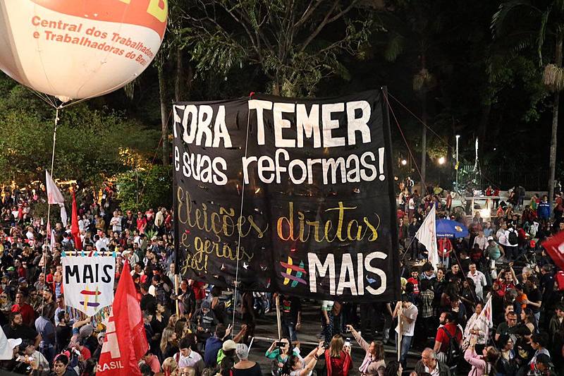 Ato em São Paulo reuniu cerca de 40 mil pessoas
