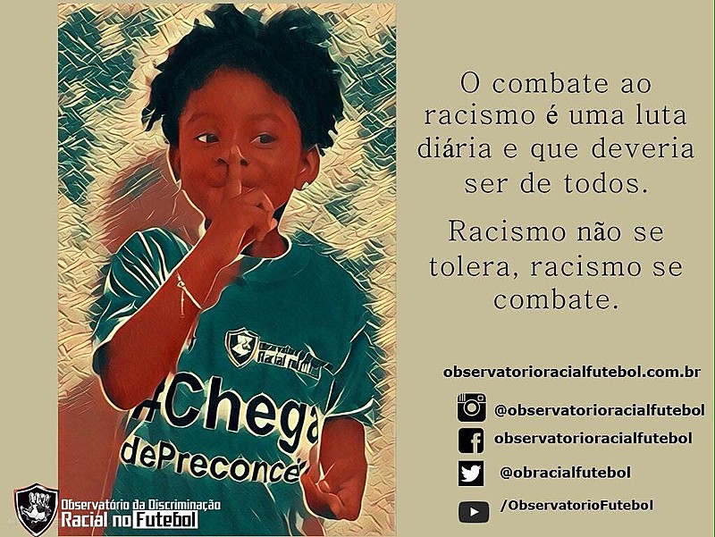 Iniciativa foi criada após agressões sofridas por Tinga, Márcio Chagas e Arouca