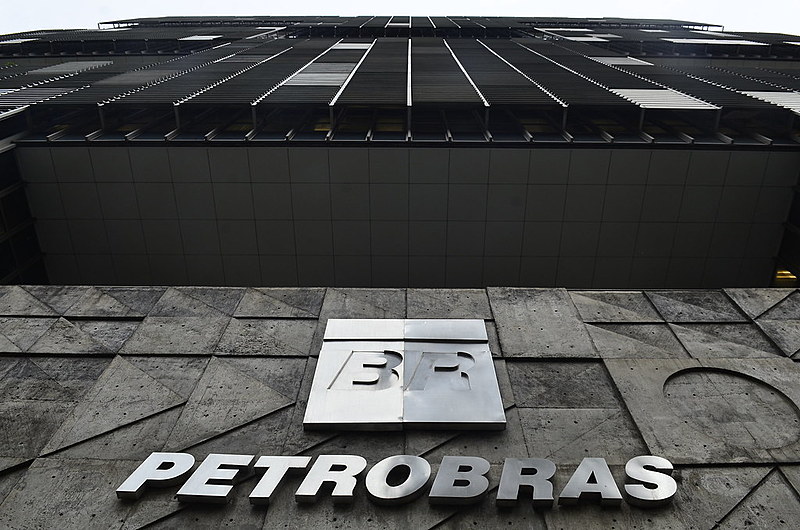 Edifício-sede da Petrobras na Avenida Chile, centro do Rio de Janeiro