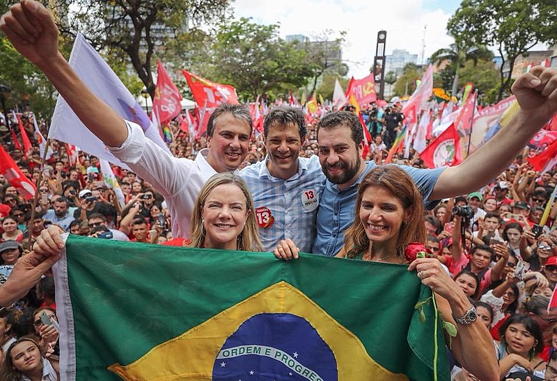 Ato com Haddad em Fortaleza (CE) neste sábado (20)