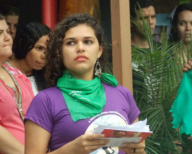 Elisa Maria é militante da Marcha Mundial de Mulheres em Pernambuco.