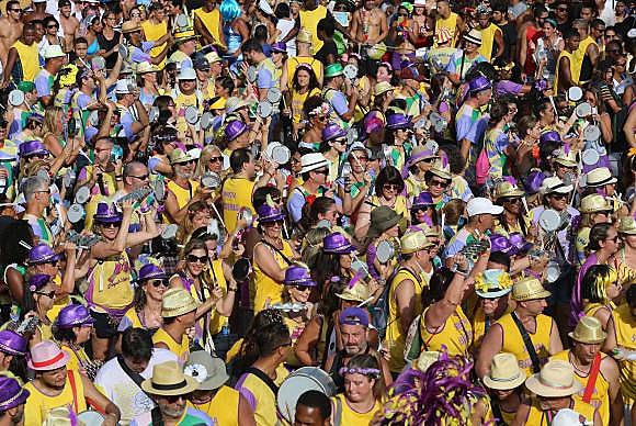 O bloco Simpatia é Quase Amor é um dos mais populares do Rio