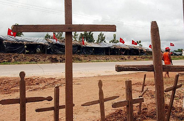 Entre 1994 e 2002, 16 trabalhadores sem-terra foram assassinados no estado