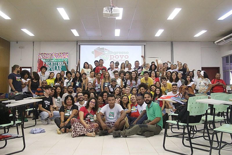 Participantes do Seminário Estadual para construção do Congresso do Povo Brasileiro em Palmas
