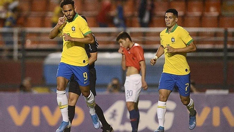 Partida terminou em vitória para os brasileiros