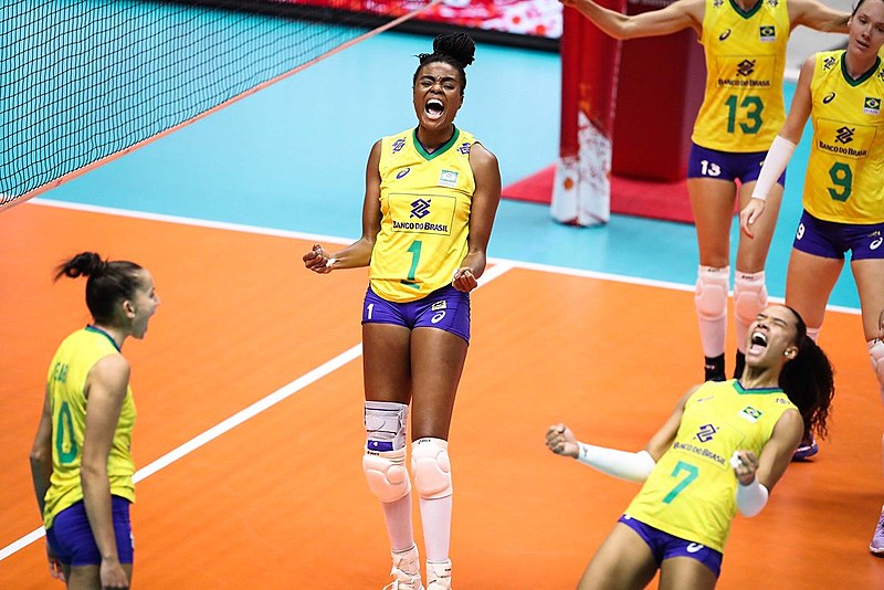 Equipe brasileira venceu o Japão por 3 sets a 0