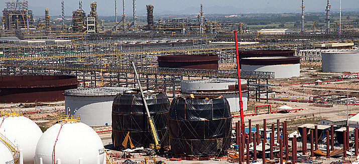 Retomada das obras do Comperj, no Rio de Janeiro, foi entre à estatal chinesa China National Petroleum Corporation (CNPC)