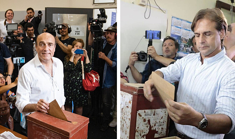 Daniel Martínez e Luis Lacalle Pou vão disputar 2º turno no Uruguai