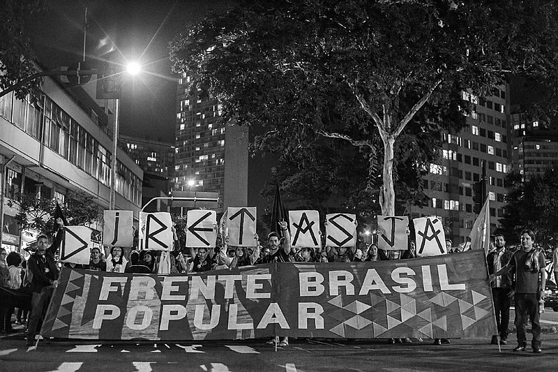 Em Belo Horizonte mais de 50 mil pessoas se reuniram para pedir eleições Diretas Já!