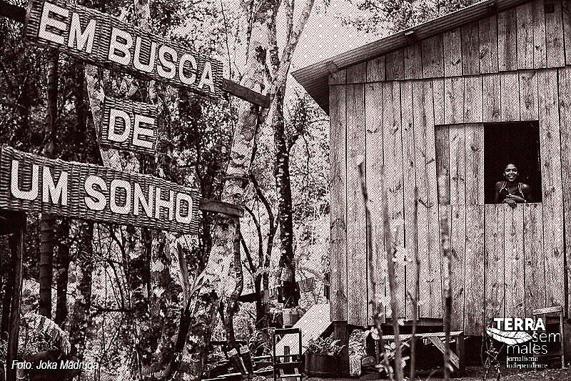 Acampamento Dom Tomás Balduíno, no Paraná, em 2015