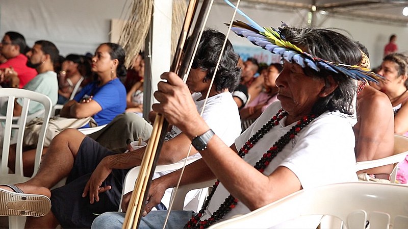 Festival Juruena Vivo, en Juara (MT), comunidades indigenas y movimientos sociales discutieron la situación de los ríos de Amazonas