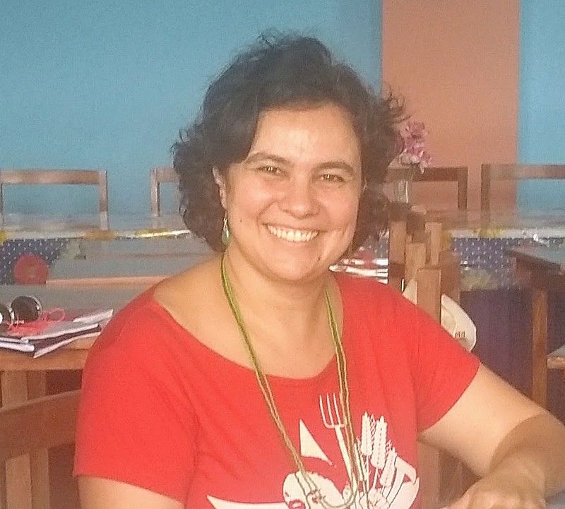 Ana Chã é integrante do MST e autora do livro "Agronegócio e Indústria Cultural - Estratégias das empresas para a construção da hegemonia"