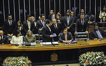 Sessão de abertura do ano legislativo de 2018: ano passado foi marcado pelo fisiologismo