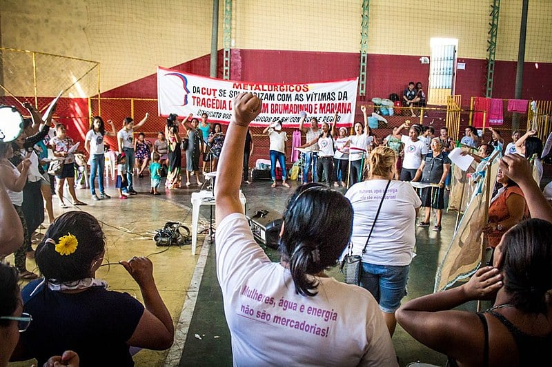 Mulheres atingidas se reúnem em Minas Gerais para criar plano de luta contra as mineradoras