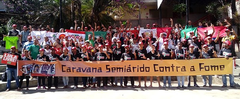 Esse ano, organizações realizaram caravana no semiárido contra a fome