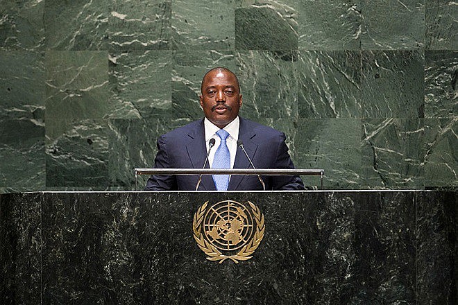 Presidente da RD Congo, Joseph Kabila