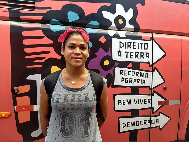 Soraya Melo Nunes, tem 20 anos e mora em Águas Belas, no agreste meridional de Pernambuco