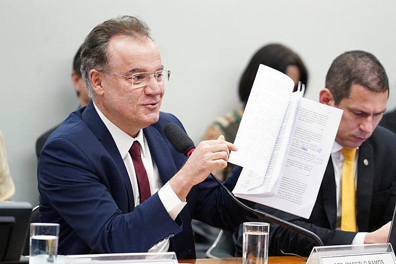 O deputado federal Samuel Moreira (PSDB-SP), relator do projeto de reforma da Previdência