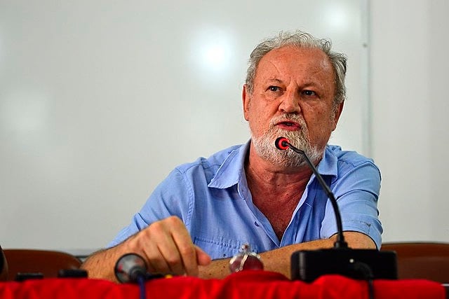 El dirigente del Movimiento de Trabajadores Rurales Sin Tierra visitó el asentamiento María Aparecida, en Rio Grande do Norte