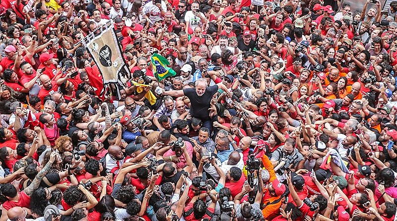 Ex-presidente Luiz Inácio Lula da Silva, em São Bernardo do Campo, no último dia 09.